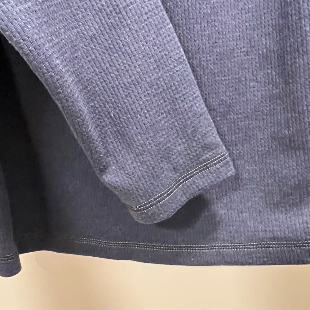 EXPRESS Mens‎ Long Sleeved Essential Crew Neck, Navy, Sm - Picture 4 of 5